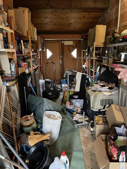 Vide maison Landes Débarras de garage avant travaux par Telotroc
